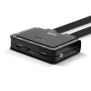 Lindy 2-poorts DisplayPort 1.2, USB 2.0 en audio kabel-KVM-switch