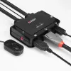 Lindy 2-poorts DisplayPort 1.2, USB 2.0 en audio kabel-KVM-switch