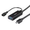 Lindy 5m USB 3.2 Gen 1 C/A actieve verlengkabel