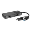 Lindy 43354 laptopdockingstation/USB-poortreplicator USB 3.2 Gen 1 (3.1 Gen 1) Type-A + Type-C zwart