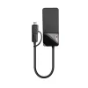 Lindy 43354 laptopdockingstation/USB-poortreplicator USB 3.2 Gen 1 (3.1 Gen 1) Type-A + Type-C zwart