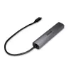 Lindy 43385 interfacehub USB Type-C 10000 Mbit/s grijs