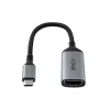 Lindy 43428 videokabel-adapter 0,15 m USB Type-C HDMI grijs