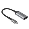 Lindy 43428 videokabel-adapter 0,15 m USB Type-C HDMI grijs