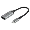 Lindy 43428 videokabel-adapter 0,15 m USB Type-C HDMI grijs