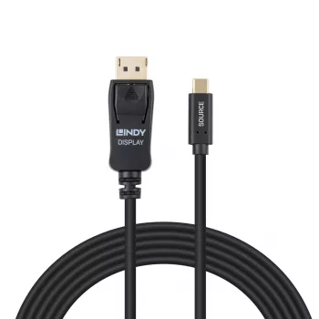 Lindy 2m USB Type-C naar DisplayPort 4K60 adapterkabel met HDR