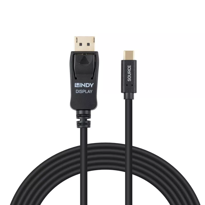 Lindy 2m USB Type-C naar DisplayPort 4K60 adapterkabel met HDR