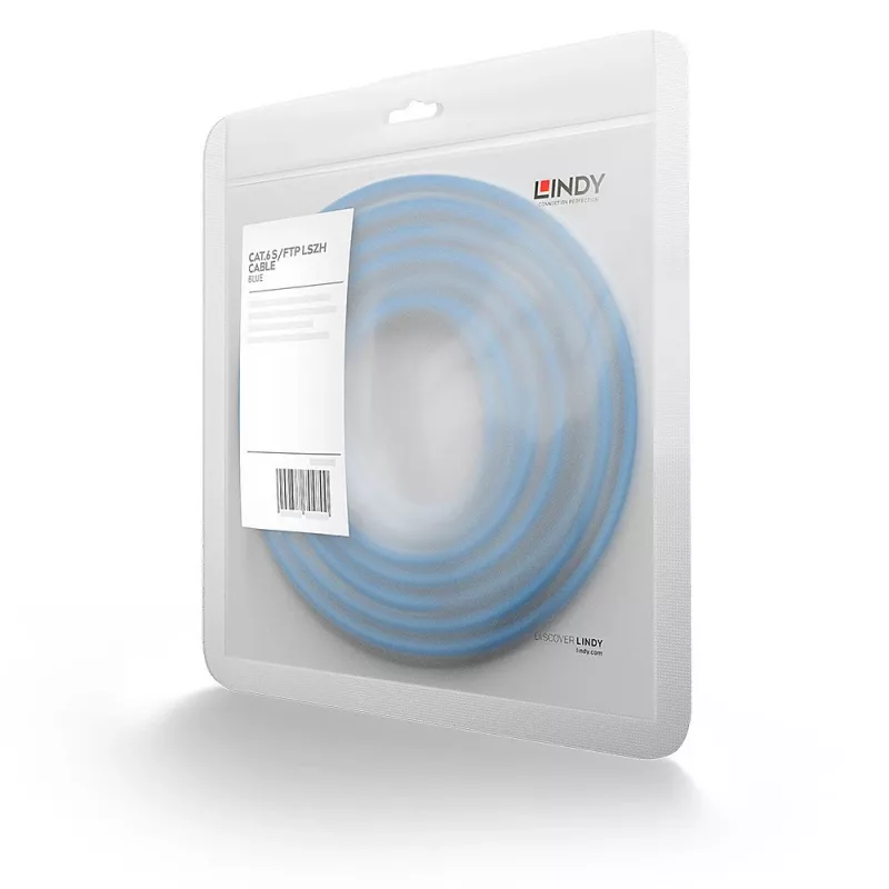 Lindy 45645 netwerkkabel blauw 5 m Cat6 S/FTP (S-STP)