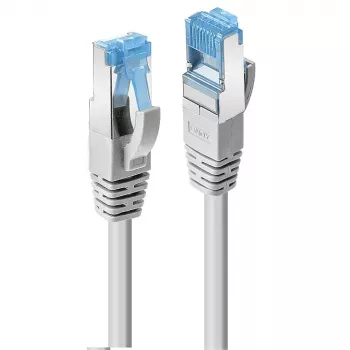 Lindy 3m Cat.6A U/UTP LSZH-kabel, grijs 10 stuks, 3 m, Cat6a, S/FTP (S-STP), RJ-45, RJ-45, grijs