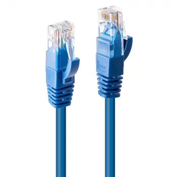 Lindy 5m Cat.6 U/UTP netwerkkabel, blauw