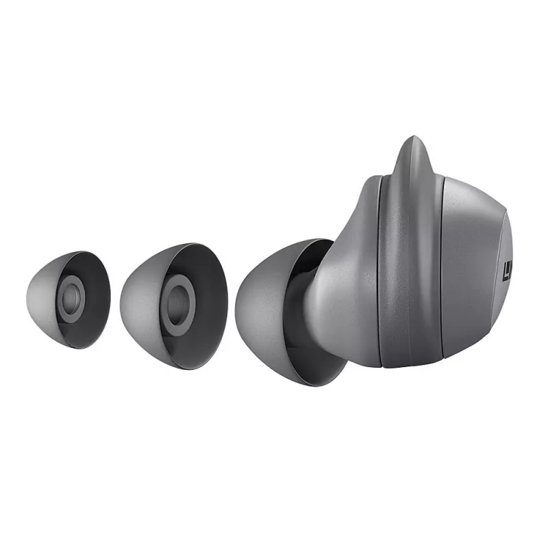 Lindy LE400W Headset Draadloos In-ear Muziek/Dagelijks USB Type-C Bluetooth grijs