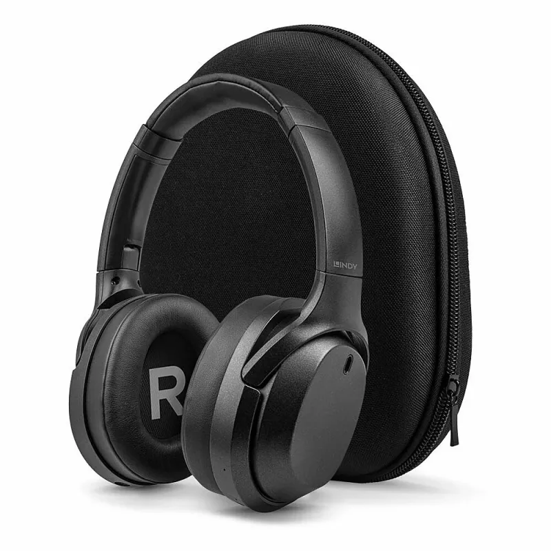 Lindy LH700XW Headset Bedraad & Draadloos Hoofdband Muziek Micro-USB Bluetooth zwart
