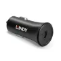 Lindy Single Port USB Type-C PD Autolader, 27 W, auto, sigarettenaansteker, 12 V, 3 A, zwart