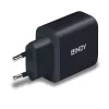 Lindy 73426 mobiele oplader universeel zwart AC snelladen binnen