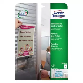 Zelfklevend etiket rechthoekig AVERY L7083-10