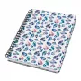 Schrijfnotitieboek Sigel Jolie JN616 A5 60 vellen blauw roze paars wit