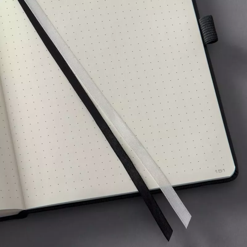 Notitieboek Sigel CO109 A5 194 vellen zwart