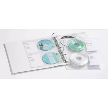 Cover Durable 5238-19 40 discs transparant
