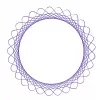 Kinder-Spirograph Ravensburger 297740 met sjabloon en 2 pennen, meerkleurig, voor kinderen vanaf 6 jaar