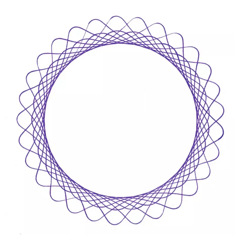 Kinder-Spirograph Ravensburger 297740 met sjabloon en 2 pennen, meerkleurig, voor kinderen vanaf 6 jaar