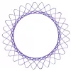 Kinder-Spirograph Ravensburger 297740 met sjabloon en 2 pennen, meerkleurig, voor kinderen vanaf 6 jaar