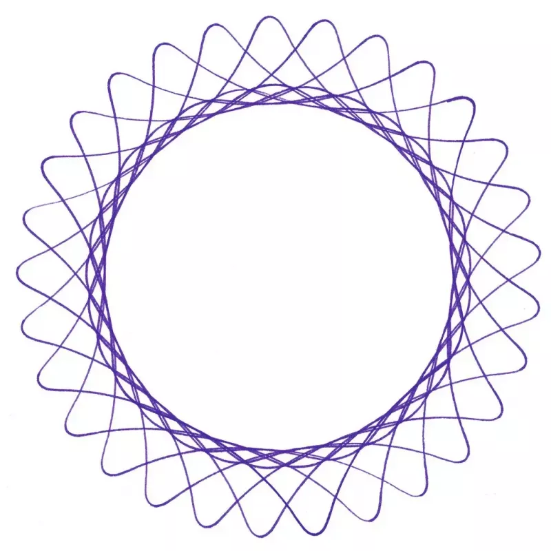 Kinder-Spirograph Ravensburger 297740 met sjabloon en 2 pennen, meerkleurig, voor kinderen vanaf 6 jaar