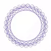 Kinder-Spirograph Ravensburger 297740 met sjabloon en 2 pennen, meerkleurig, voor kinderen vanaf 6 jaar