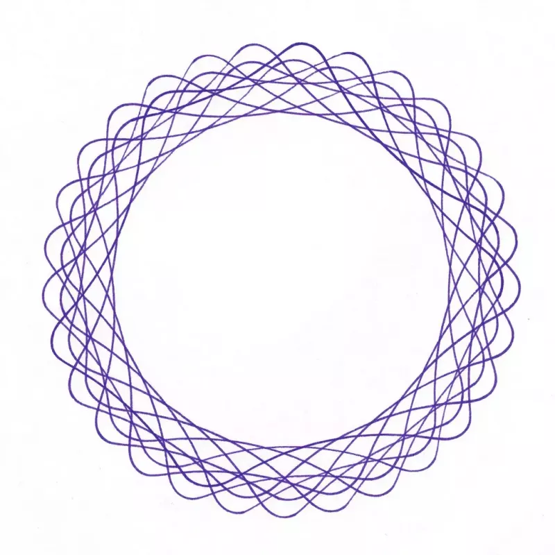 Kinder-Spirograph Ravensburger 297740 met sjabloon en 2 pennen, meerkleurig, voor kinderen vanaf 6 jaar