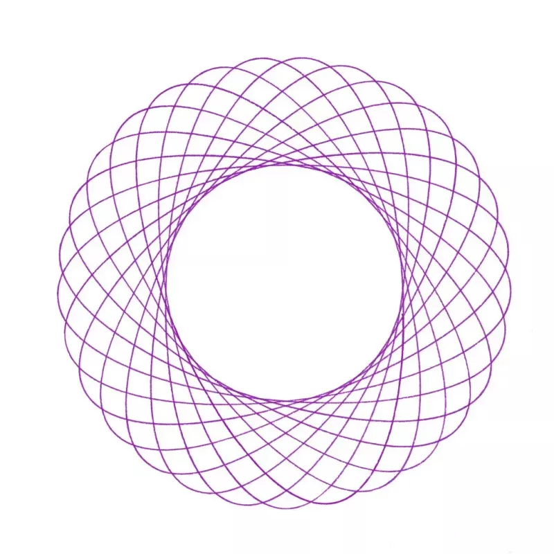 Kinder-Spirograph Ravensburger 297740 met sjabloon en 2 pennen, meerkleurig, voor kinderen vanaf 6 jaar