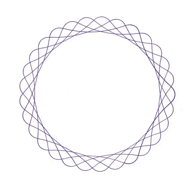 Kinder-Spirograph Ravensburger 297740 met sjabloon en 2 pennen, meerkleurig, voor kinderen vanaf 6 jaar