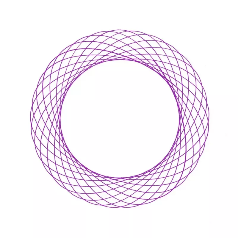 Kinder-Spirograph Ravensburger 297740 met sjabloon en 2 pennen, meerkleurig, voor kinderen vanaf 6 jaar