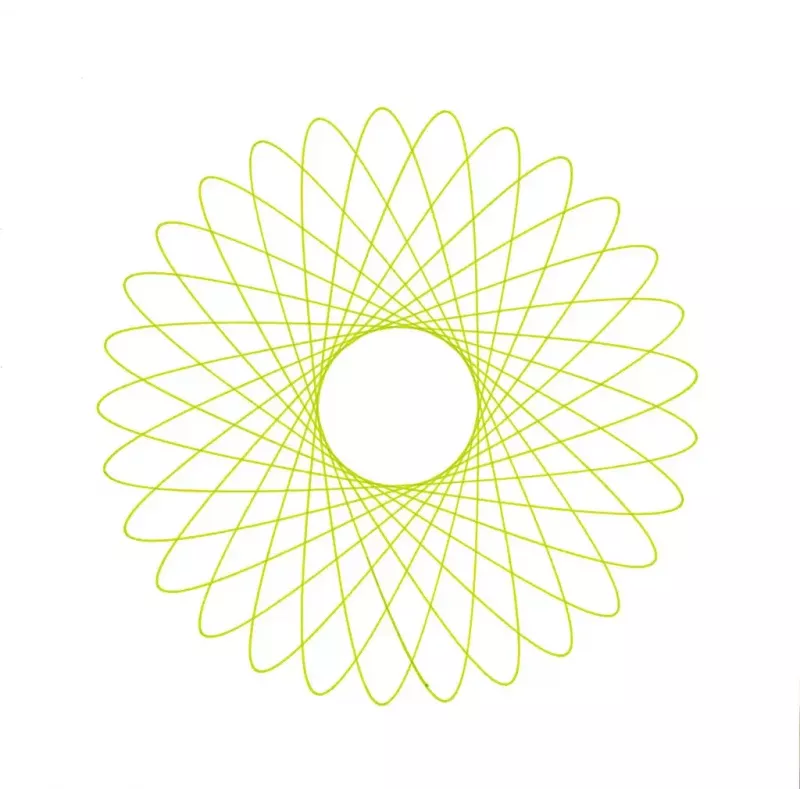 Kinder-Spirograph Ravensburger 297740 met sjabloon en 2 pennen, meerkleurig, voor kinderen vanaf 6 jaar