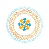 Kinder-Spirograph Ravensburger 297740 met sjabloon en 2 pennen, meerkleurig, voor kinderen vanaf 6 jaar