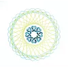 Kinder-Spirograph Ravensburger 297740 met sjabloon en 2 pennen, meerkleurig, voor kinderen vanaf 6 jaar