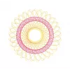 Kinder-Spirograph Ravensburger 297740 met sjabloon en 2 pennen, meerkleurig, voor kinderen vanaf 6 jaar