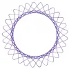 Kinder-Spirograph Ravensburger 297740 met sjabloon en 2 pennen, meerkleurig, voor kinderen vanaf 6 jaar