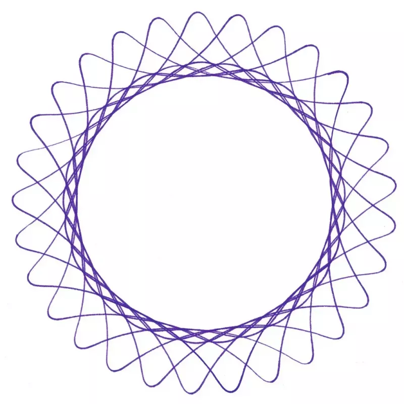 Kinder-Spirograph Ravensburger 297740 met sjabloon en 2 pennen, meerkleurig, voor kinderen vanaf 6 jaar