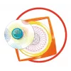 Kinder-Spirograph Ravensburger 297740 met sjabloon en 2 pennen, meerkleurig, voor kinderen vanaf 6 jaar