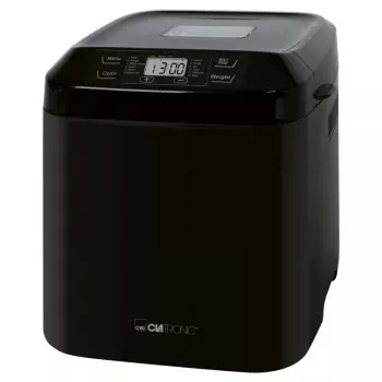Broodmachine CLATRONIC BBA 3774 550W – 3-L bakvorm, tot 1,5 kg brood, 12 programma's, LCD-timer