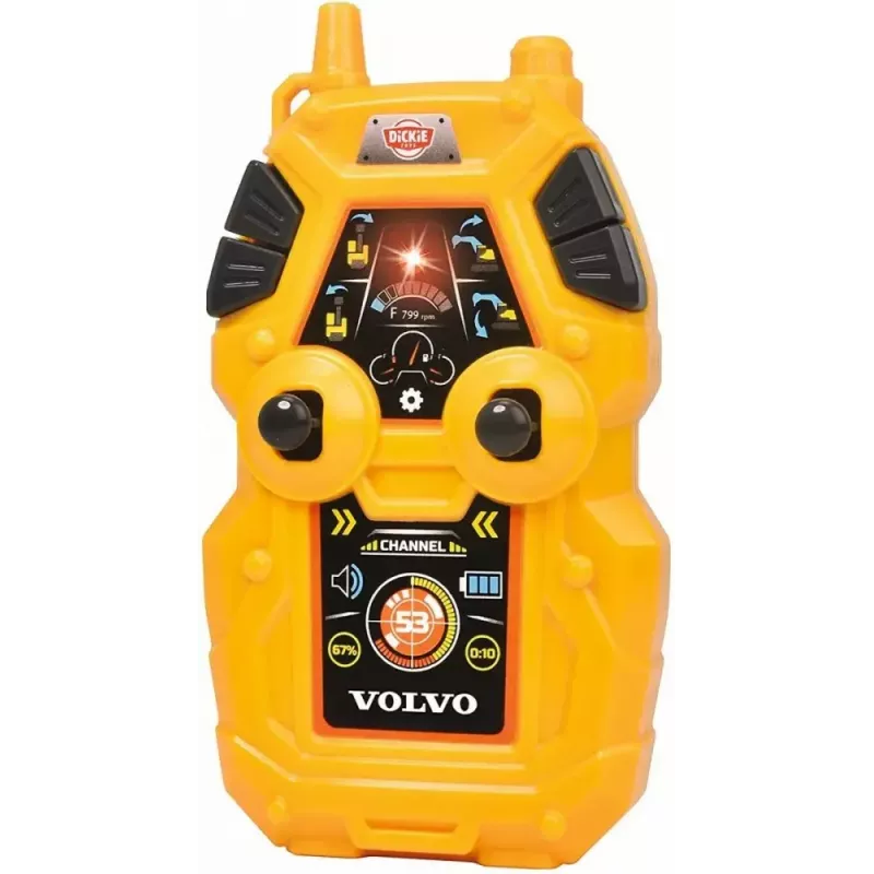 RC-graafmachine Dickie Volvo Mining 2,4 GHz op afstand bestuurd bouwplaatsmodel