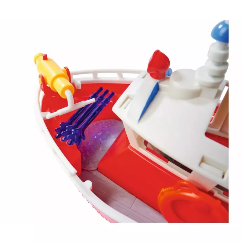 Speelgoedblusboot Simba-Dickie Fireman Sam Titan Fireboat, voertuigspelset