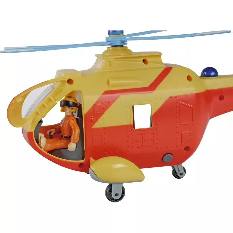 Speelgoedhelikopter Simba-Dickie brandweerman Sam Wallaby 2 Update – voertuigspelset