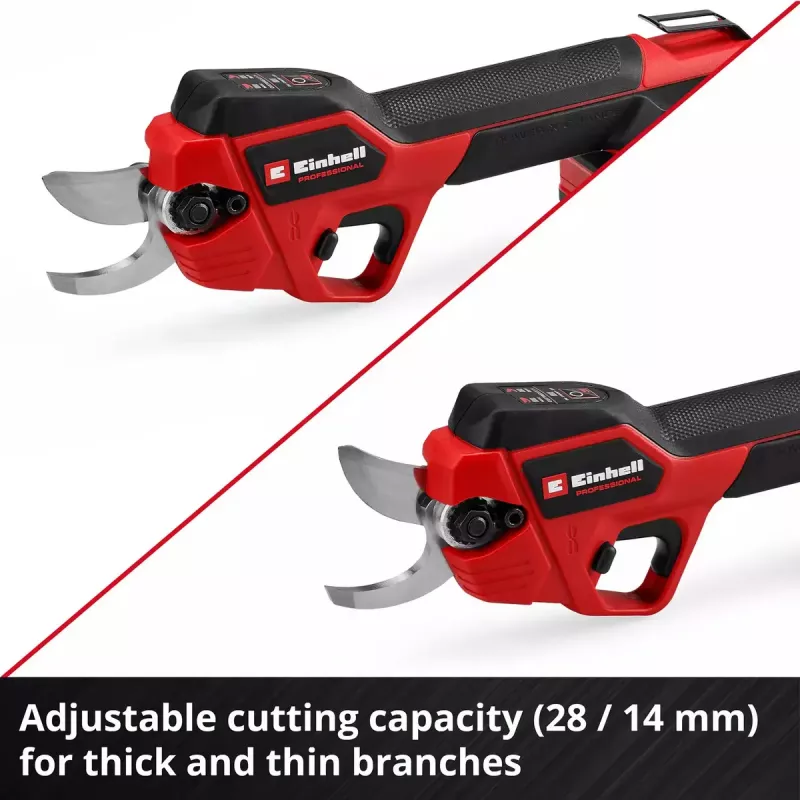 Accu-takenschaar EINHELL GP-LS 18/28 Li BL-Solo — accu-aangedreven tuinschaar, model 3408320