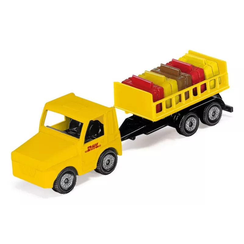 Siku DHL vrachtvliegtuig met accessoires voorgemonteerd