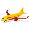 Siku DHL vrachtvliegtuig met accessoires voorgemonteerd