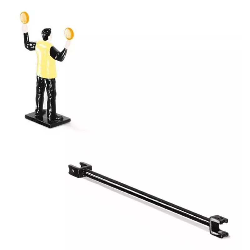 Siku DHL vrachtvliegtuig met accessoires voorgemonteerd
