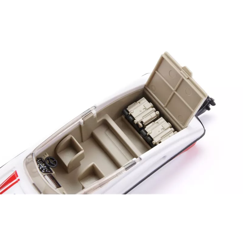 Siku Ford F150 met motorboot automodelbouwset voorgemonteerd 1:50