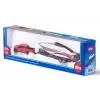 Siku Ford F150 met motorboot automodelbouwset voorgemonteerd 1:50