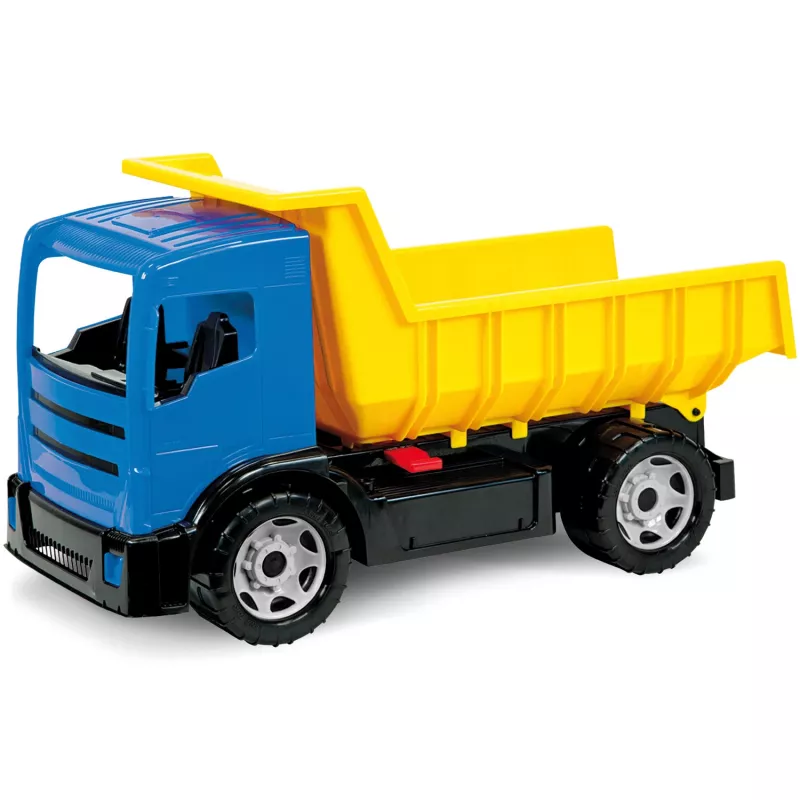Vrachtwagen Lena GIGA TRUCKS kiepwagen blauw rood assorti
