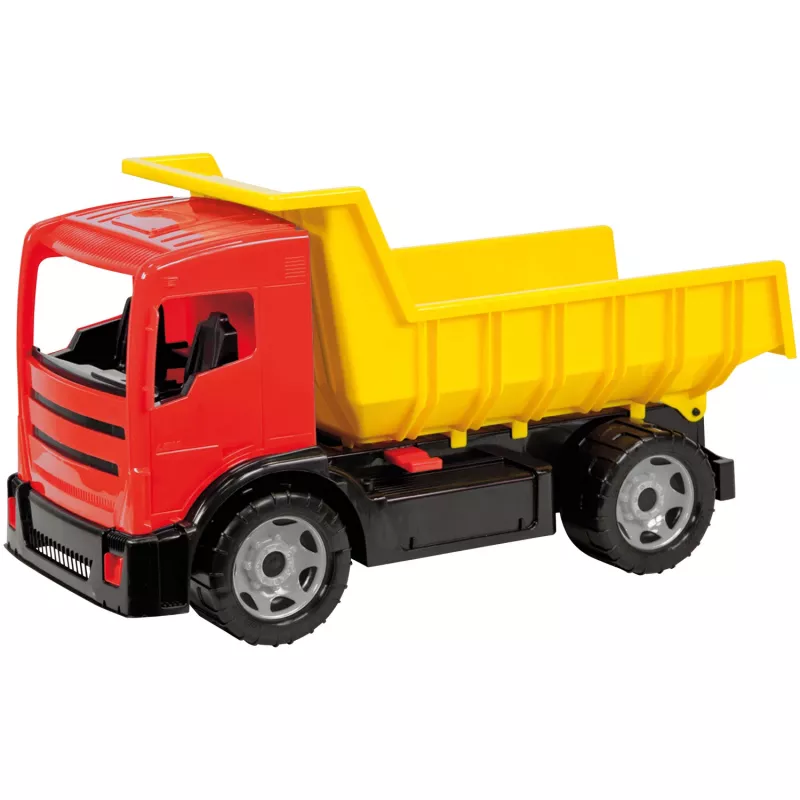 Vrachtwagen Lena GIGA TRUCKS kiepwagen blauw rood assorti